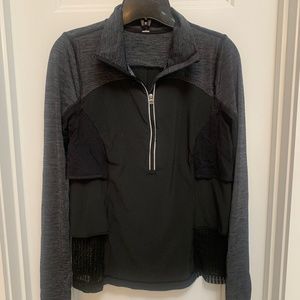 Lulu pull over with ruffles and thumb holes